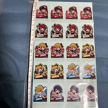 Amazon.co.jp: の アリナミン×推しの子コラボ 販促物シール 2